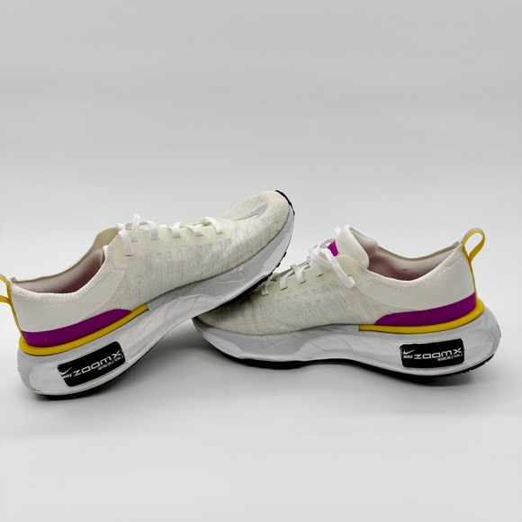 Nike Invincible Run 3 Sail Fuchsia Yellow ZoomX Running Shoes DR2615-101 - Picture 10 of 12